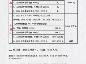 唐山易考培训学校2020年收费标准