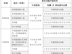 2023年河北省普通高校招生考试志愿填报辅助系统开放时间安排